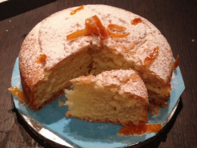 Torta senza uova all&#039;arancia